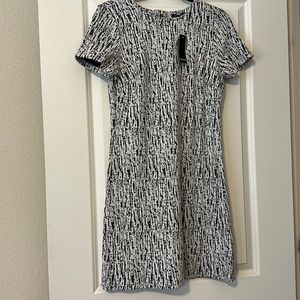 NWT size small black and white dress